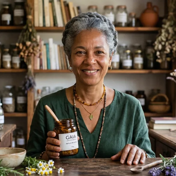 Gaia, The Herbalist