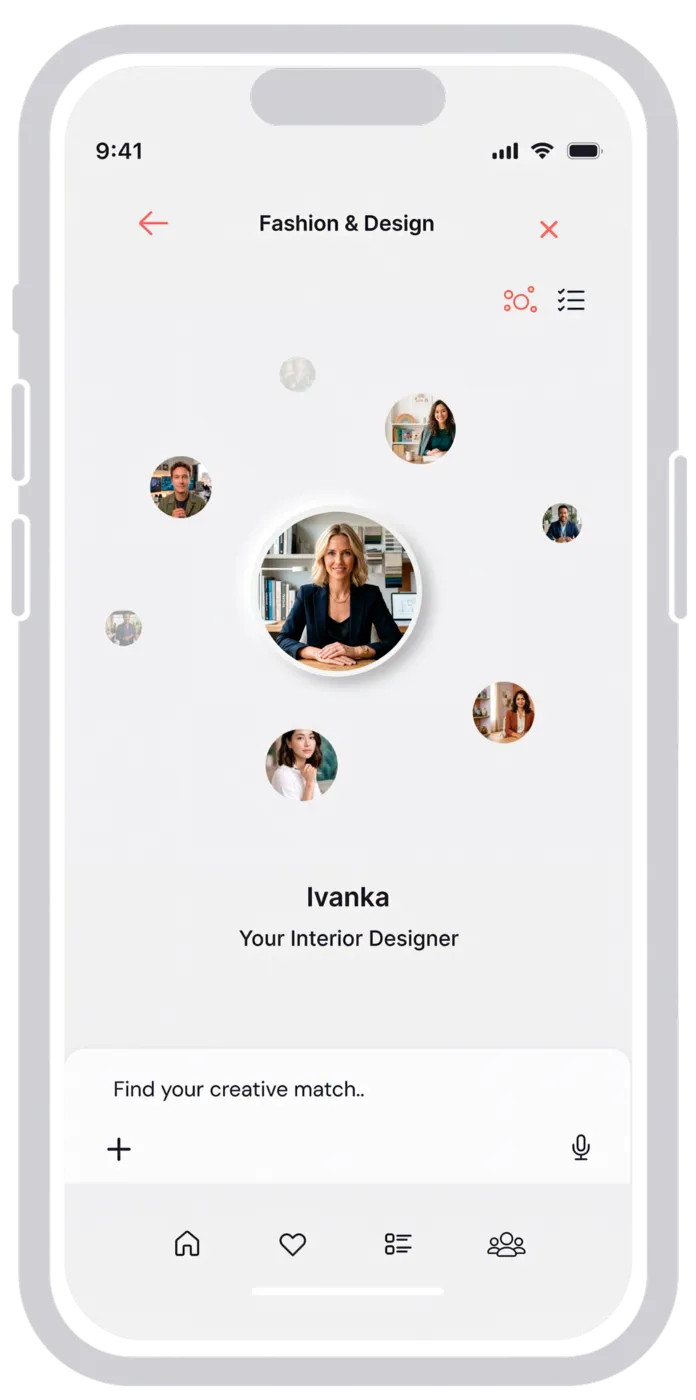 Captura de la app Naiara